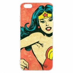 Чехол для iPhone 6 Plus/6S Plus Retro Wonder Woman - PrintSalon