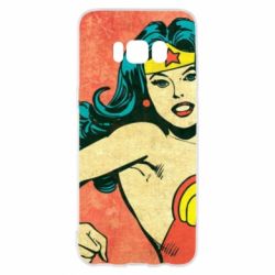 Чехол для Samsung S8 Retro Wonder Woman