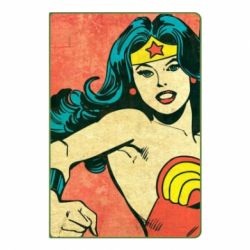 Блокнот с принто Retro Wonder Woman