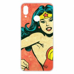 Чехол для Huawei P Smart Plus 2018 Retro Wonder Woman - PrintSalon