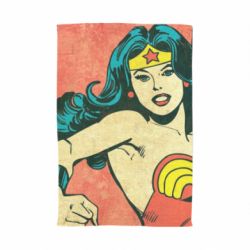 Полотенце с принтом Retro Wonder Woman - PrintSalon