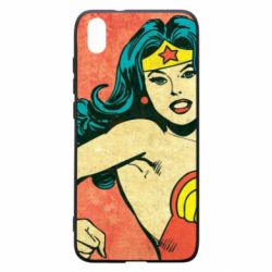 Чехол для Xiaomi Redmi 7A Retro Wonder Woman - PrintSalon