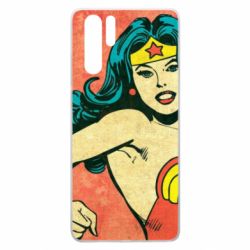 Чехол для Huawei P30 Pro Retro Wonder Woman - PrintSalon