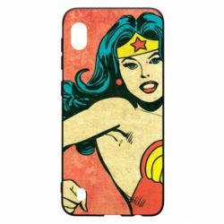 Чехол для Samsung A10 Retro Wonder Woman - PrintSalon