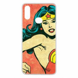 Чехол для Samsung A10s Retro Wonder Woman - PrintSalon