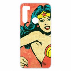 Чехол для Xiaomi Redmi Note 8 Retro Wonder Woman - PrintSalon