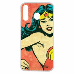 Чехол для Samsung M30 Retro Wonder Woman