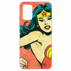 Чехол для Samsung A02s/M02s Retro Wonder Woman - PrintSalon