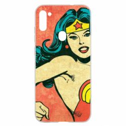 Чехол для Samsung A11/M11 Retro Wonder Woman - PrintSalon