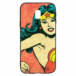 Чехол для Samsung J3 2017 Retro Wonder Woman - PrintSalon
