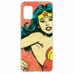 Чехол для Samsung A31 Retro Wonder Woman - PrintSalon