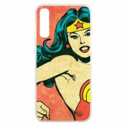 Чехол для Samsung A50 Retro Wonder Woman - PrintSalon