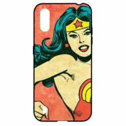 Чехол для Samsung A01/M01 Retro Wonder Woman - PrintSalon