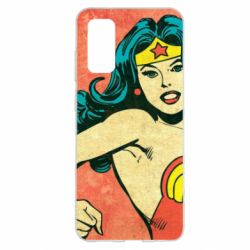 Чехол для Samsung S20 Retro Wonder Woman - PrintSalon