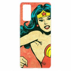 Чехол для Samsung S20 FE Retro Wonder Woman - PrintSalon
