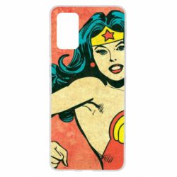 Чехол для Samsung S20+ Retro Wonder Woman - PrintSalon