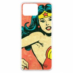 Чехол для Oppo A73 Retro Wonder Woman