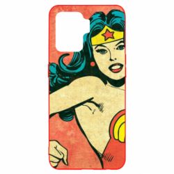 Чехол для Oppo Reno 5 Lite Retro Wonder Woman - PrintSalon