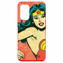 Чехол для Oppo Reno 5 4G Retro Wonder Woman - PrintSalon