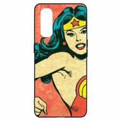 Чехол для Oppo Find X2 Retro Wonder Woman - PrintSalon