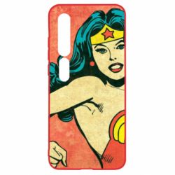 Чехол для Xiaomi Mi10/10 Pro Retro Wonder Woman - PrintSalon