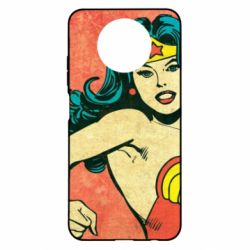 Чехол для Xiaomi Redmi Note 9 5G/Redmi Note 9T Retro Wonder Woman - PrintSalon