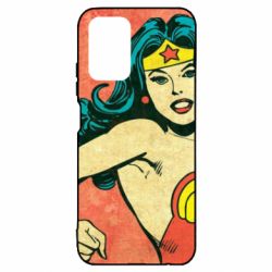 Чехол для Xiaomi Redmi Note 10 Retro Wonder Woman - PrintSalon