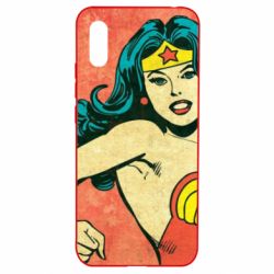 Чехол для Xiaomi Redmi 9a Retro Wonder Woman - PrintSalon