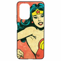 Чехол для Xiaomi Poco F3/K40 Retro Wonder Woman - PrintSalon