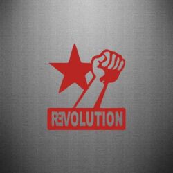 Наклейка Revolution