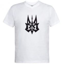 Чоловіча футболка з V-подібним вирізом Революційний Герб