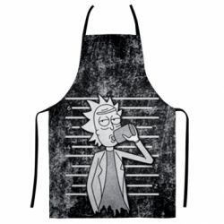Фартух з 3D принтом Rick and a bottle - PrintSalon