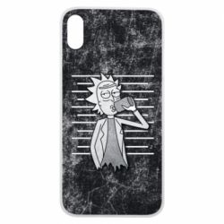 Чохол для iPhone Xs Max Rick and a bottle - PrintSalon
