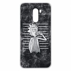 Чохол для Xiaomi Pocophone F1 Rick and a bottle - PrintSalon