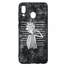 Чохол для Samsung A20 Rick and a bottle - PrintSalon