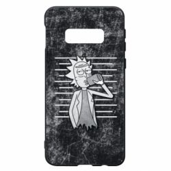 Чохол для Samsung S10e Rick and a bottle - PrintSalon