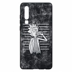 Чохол для Huawei P30 Rick and a bottle - PrintSalon