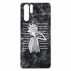 Чохол для Huawei P30 Pro Rick and a bottle - PrintSalon