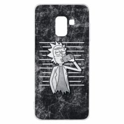 Чохол для Samsung A8 2018 Rick and a bottle - PrintSalon
