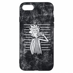 Чохол для iPhone SE 2020 Rick and a bottle - PrintSalon