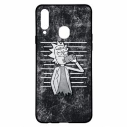 Чохол для Samsung A20s Rick and a bottle - PrintSalon