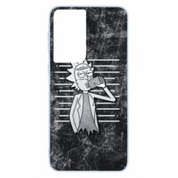 Чохол для Samsung S21 Rick and a bottle - PrintSalon