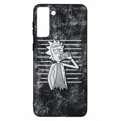 Чохол для Samsung S21+ Rick and a bottle - PrintSalon