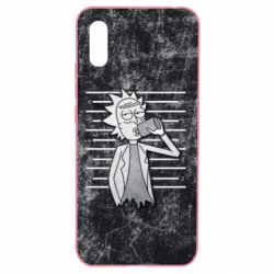 Чохол для Xiaomi Redmi 9a Rick and a bottle - PrintSalon