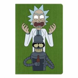 Блокнот с принто Rick and Bender - PrintSalon