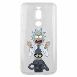 Чехол для Meizu X8 Rick and Bender - PrintSalon