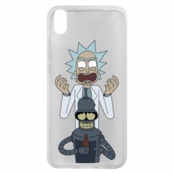Чехол для Xiaomi Redmi 7A Rick and Bender - PrintSalon