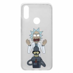Чехол для Xiaomi Redmi 7 Rick and Bender - PrintSalon