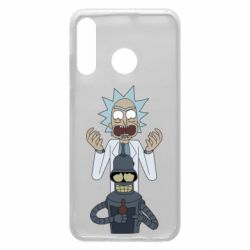 Чехол для Huawei P30 Lite Rick and Bender - PrintSalon