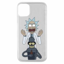 Чехол для iPhone 11 Pro Rick and Bender - PrintSalon